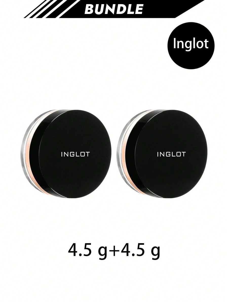 Inglot [Paket] HD Illuminizing löspuder NF 42 4,5 g x 2 - NF 42 - Visa 1