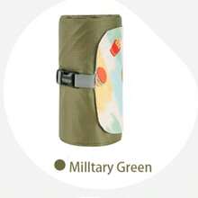 Large Waterproof Picnic Mat, Foldable Picnic Blanket, Suitable For Beach And Camping, Ultra-Light Sand-Proof Ground Cloth, Desert Oasis Print, Pocket-Sized Storage, Reinforced Corner Rings - Multicolor - View 10