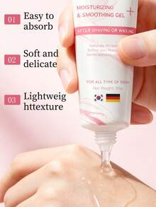 OTOU Moisturizing & Smoothing Gel, Perawatan Menenangkan Setelah Bercukur atau Waxing, Gel Pelembap Lembut yang Menenangkan Kulit, Cocok untuk Semua Jenis Kulit, 30g - Satu tube gel perbaikan (30g) - View 8
