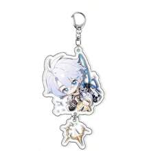 ‌Honkai Star Rail‌ Official Authentic Game Character Acrylic Keychain Pendant, Double-Layer High-Quality Acrylic, Cute Pattern Design, Suitable For Fans As Decoration Or Gift, Kafka, March 7th, Dan Heng - Multicolor - View 45