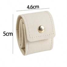 Foldable Multi-Functional Travel Jewelry Storage Bag, 1-Piece Set. Portable Multi-Layer Storage With Snap Fastening For Secure Closure. Suitable For Storing Necklaces, Earrings, Rings And Jewelry. Perfect For Travel And A Great Gift For Christmas. - Multicolor - View 14
