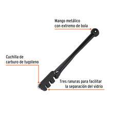 Cortador de vidrio 5" Truper CV-5 12953 - A - Ver 2