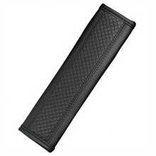 PU Leather Car Seat Belt Cover Pad - Soft Comfortable Shoulder Protector, Universal Fit For Most Vehicles, Wear-Resistant Auto Interior Accessories ,Car Accessories ,Car ,Car Decor - A - View 9