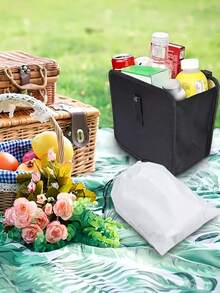 Tempat Sampah Mobil Gantung Tahan Air Kotak Penyimpanan Mobil untuk Kulit Puntung Konfeti Tempat Sampah Mobil Lipat Portabel Kapasitas Besar Wadah Pengatur & Tas Penyimpanan untuk Kantor Rumah Pengatur Sampah Aksesori Mobil Aksesori Interior Mobil Dekorasi Rumah - MultiWarna - View 10