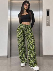 Women Pants - Green - View 7