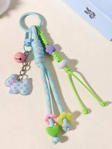 Cartoon Cute Phone Charm Dopamine Style Phone Pendant Bag Accessory Wallet Charm Christmas Gift Cute Style - Multicolor - View 6