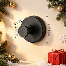 Strong Self-Adhesive Wall Hook, Towel Hook, Key Hook, High-Strength Towel Hook, Kitchen Utensil Storage Hook, No Drilling Required, Plastic Material, Suitable For Modern Home Storage Hook, Practical Hook Design, Christmas Wreath Hook - View 5