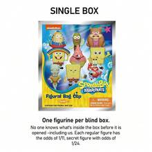 Monogram SpongeBob SquarePants 1pc Official Authorized Blind Box 3D Stereoscopic Character Pendant Hanging Decoration, Including Little Brother, Pluto, Hobo, Ms. Max, Dagbolt, Copper Persephone, Anime Character Keychain, Collector's Backpack Accessory - Multicolor - View 11
