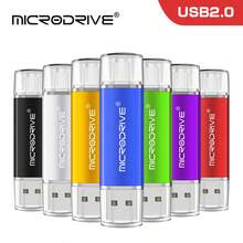 Microdrive 2 In 1 USB2.0 Flash Drive, Type-C OTG U Disk, Dual Interface Memory Stick For Type-C Phone & PC, File Photo Storage 128GB 64GB - View 2
