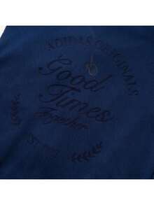 Adidas Originals Men's Sports Track Top Jacket, Casual Everyday Wear, Contrast Color Lapel Collar, KW5664 - Deep Indigo - View 8