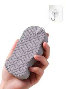 Exfoliating Bath Towel Set, Bath Sponge, Soft Skin-Friendly Bath Sponge/Suitable For Shower, Hand Wash, Reusable, Deeply Cleans Pores And Skin Surface Dirt/Provides Massage Effect During Cleaning/Suitable For Shower And Bath/Cares For Skin Condition - Multicolor - View 15