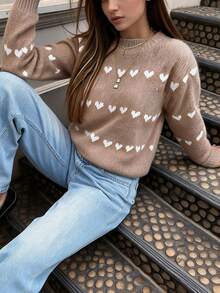 Women Sweaters - Brown - View 2