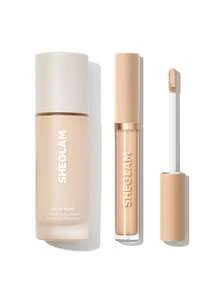SHEGLAM [2Pcs] Skinfinite Hydrating Foundation & Like Magic Hydrating Concealer Bundle Set - Chantilly - View 10