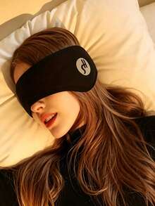 Ear Muffs And Headband; Noise-Reducing Ear Muffs Suitable For Use In Dormitories; Sleep Mask With Integrated Ear Muffs; Made From Soft, Adjustable Polyester; Suitable For Home Use, Travel, And Daily Rest Throughout The Year.Holiday - Multicolor - View 10