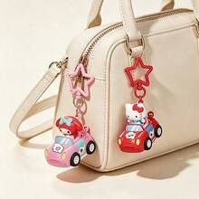 Miniso Sanrio Characters Dudu Travel Car Blind Box, Random 1 Piece, Cute Character Figure Ornament, Collectible Cartoon Car Toy - Random 1 Piece - View 3