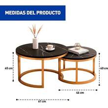 Pedestal Tables - Beige - View 6