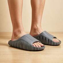Men Slippers - Grey - View 3