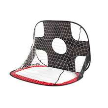 Foldable Kids' Soccer Goal, Target Net For Outdoor Training, Lightweight Frame, Quick Assembly, Perfect For Family Play, Backyard, And Recreational Activities - A - View 3