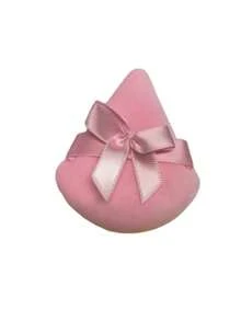 Triangular Pink Makeup Puff, Essential For Makeup - Pink - View 9