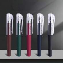 Neutral Ink Business Signature Pen Black Short Portable Mini Water-Based Pocket Pen Stationery Student Neutral Pen - Multicolor - View 4