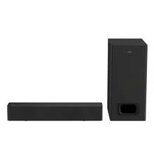 JVC Barra de Sonido 2.1 Canales Subwoofer Inalámbrico 85W RMS Bluetooth 5.3  ARC con CEC  Entrada Óptica  AUX 3.5 mm  TV Ready Control Remoto  Modelo SB116R - Negro - Ver 1