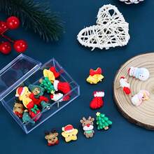 20/30pcs Christmas Theme Push Pins, Suitable For Bulletin Board, Cork Board, Wall Map, Photo Wall, Decorative Office Organization Tool, School Supplies, Home Decor, Christmas Party Decoration (Random Style) - Multicolor - View 4
