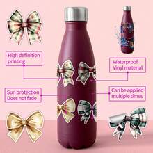 50Pcs Bow Stickers Stationery Graffiti Stickers, Decals For Party, Water Bottle, Scrapbook, Laptop, Skateboard, Computer, Gift Bags, Envelope Seals, Office Supplies, For Teens Fans - Bow Stickers - View 5