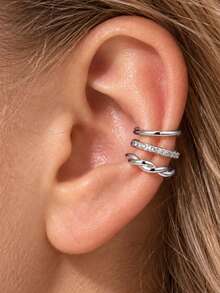 TOKRING Ear Cuff Earrings For Women Non Piercing,Gold Plated Ear Cuffs 14K Gold Plated Ear Cuff For Non Pierced,Ears Clip On Cartilage Earring Fake Earrings - Ear Cuff - View 1