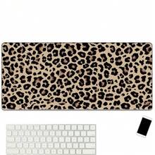 Extra-Large Mouse Pad With A Leopard Print Design; Spacious, Dirt-Resistant Desk Mat Ideal For Computer Work And Gaming. Perfect As A Christmas, Halloween, Or Birthday Gift. - View 4