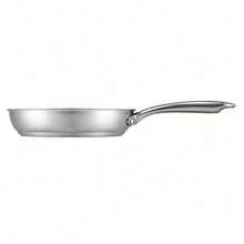 1pc Stainless Steel Non-Stick Frying Pan, No Coating Cookware Suitable For Steak, Compatible With Gas Stove And Induction Cooktop, Cast Iron Frying Pan And Wok Cookware Set, Pots And Pans - View 8