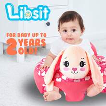 Libsit Baby Support Seat Chair - Toddler Floor Sofa Chair With Learning To Sit Function, Suitable For Infants And Toddlers - Red - View 4