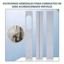 Kit de sellado de ventanas para ventilación de aire acondicionado - Set de 9 piezas - Ver 5