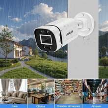 5MP 4-Camera Security System With 500GB Hard Drive. - White - View 5