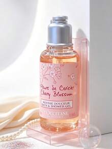 L'Occitane Cherry Blossom Shower Gel 35ml Fragranced Body Wash Travel Size Gentle Cleansing Bath Gel - Cherry Blossom - View 6