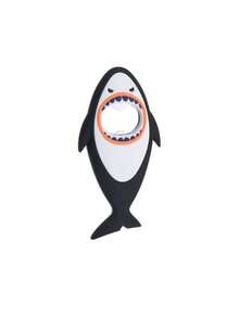 1pc Shark Shaped Bottle Opener, Cute Cartoon Design, Durable Metal Kitchen Tool, Easy To Open Bottles, No Power Needed, Suitable For Home And Office Use - Multicolor - View 13