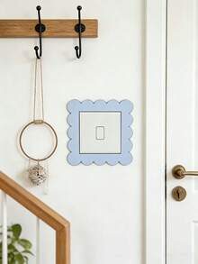 1pc Switch Decorative Frames,Dust-Proof Button Switch Protective Cover,Easy Installation For Living Room,Bedroom,Kitchen Wall Decor,No Electricity Required;Suitable For Birthday,Wedding Party Scene Decoration,Excellent Housewarming Gift - A - View 10