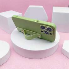 1/3/6/9/12/15/18/21pcs Phone Stand, Back Adhesive, No Drilling Required. Slouchy Desktop Version For Watching TV. Ring Buckle Suitable For Binge-Watching. Push-Pull Telescopic Silicone Shock-Proof Protection. - Finger Ring Buckle - View 8