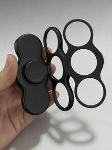 360° Rotatable Dual-Ring Three-Finger Phone Stand, Multi-Function Rotating Folding Magnetic Phone Handle Holder, Back-Clip Phone Support Stand, Suitable For Multiple Phone Models - Multicolor - View 10