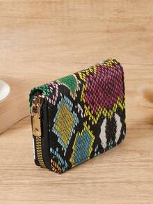 Fashionable Printed Credit Card Storage Bag, Portable Universal Card Holder, Card Storage, Perfect For Outdoor, Travel, And Back To School Use - Multicolor - View 4