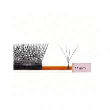 Clover Premade Bloom Hand-Woven Fan Volume Fluffy Cashmere Lightweight Eyelash Extension Clusters, Eyelash Clusters, Individual Eyelashes, False Eyelashes, Fake Eyelashes - C - View 5