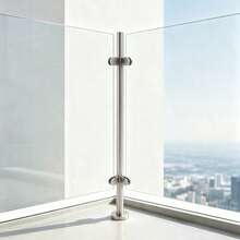 SanBouSi 1PCS Corner Post Stainless Steel Pole Fencing Railing Pole - 1PCS - View 7
