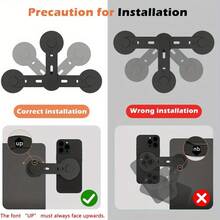 Adjustable Magnetic Laptop And Phone Stand, Compatible With Multiple Devices, Portable Foldable Flip Stand, Suitable For MacBook And Phone - Ideal Camera Adapter Accessory, Video Call Stand, Compact Stand, Sturdy Structure, Content Creator's Choice - New Arrival - View 7