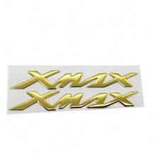 1Pair Motorcycle Soft Sticker Decals Logo For XMAX 300 250 400 125 - A - View 13