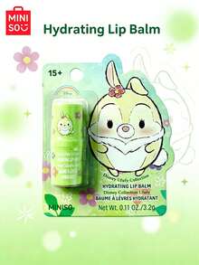 MINISO Disney Mini Moisturizing Lip Balm 3.2g, Melembapkan Tahan Lama untuk Bibir Kering dan Pecah-pecah, Menghaluskan Garis Bibir, Ukuran Saku Portabel, Primer Bibir Harian & Pendamping Makeup, Perawatan Bibir Esensial Musim Gugur/Dingin, Unisex, Semua Jenis Kulit. - Fruity - View 7