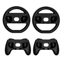 Compatible With Switch 2, 2pcs Controller Grips + 2pcs Steering Wheel Set, Anti-Slip And Anti-Sweat Enhanced Grip, Simulates Realistic Game Control, Unleash Your Best Performance - Handle + Steering Wheel Set - View 9
