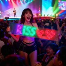 Acosh Neon Transparent LED Matrix Panel For Car, AI Voice Controlled RGB Pixel Screen, DIY Graffiti Programmable Scrolling Text Rear Windshield Light Board - RGB - View 9