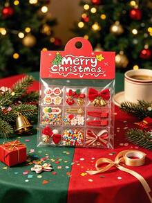 600/400/200pcs/Set Christmas Gift Packaging, Christmas Jewelry Display Bags, Transparent Bags With Header Card, Suitable For Party Favors, Baking And Holiday Gift Packaging - Multicolor - View 7