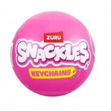 ZURU Snackles Surprise Ball Plush – Kawaii Stuffed Animal Keychain Bag Charm, Random 1 Piece Collectible Gift For Girls & Fans - Multicolor - View 1