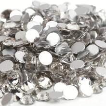 1440pcs Mixed SS3-SS20 Silver Flat Back Rhinestones DIY Nail Art Decoration Accessories - Multiple Styles - View 9