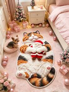 1 buah Karpet Dekoratif Motif Kucing Calico Warna Pink, Karpet Tebal, Karpet Mewah, Karpet Musim Gugur/Musim Dingin, Karpet Dekoratif, Dekorasi Kamar Tidur, Karpet Kecil, Karpet, Dekorasi Rumah, Karpet Ruang Tamu, Karpet Kecil Ruang Tamu, Karpet Kamar Tidur, Dekorasi Rumah Ruang Tamu, Karpet Luar Ruangan, Karpet yang Dapat Dicuci - Warna-warni C - View 2